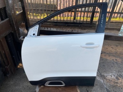 Citroen c5 aircross дверь перед передние левая цвет белый фото №1