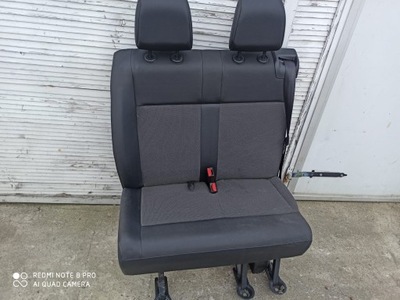 Сиденье пассажира лавка citroen jumpy iii кожа идеальное состояние фото №1