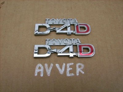 Емблема logo крила d4d toyota avensis verso 01-03r фото №1