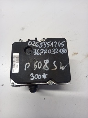 BOMBA ABS PEUGEOT 508 SW 0265951245 9677032180  