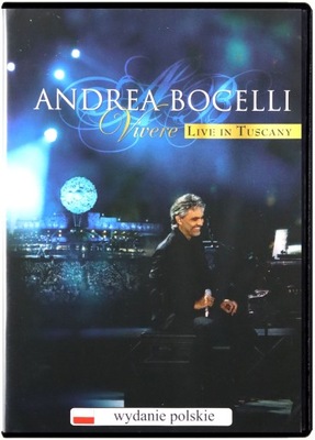 ANDREA BOCELLI VIVERE LIVE IN TUSCANY DVD