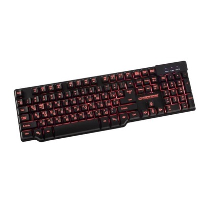 EGK601UA Esperanza klawiatura przewod. gaming led usb hunter ua