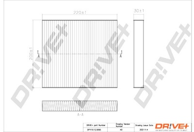 DRIVE+ FILTRO CABINAS NISSAN ALMERA II 00-03 STA NDARD  