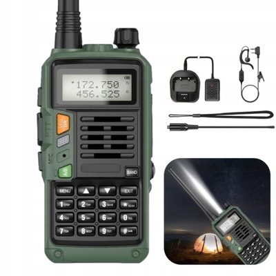 Krótkofalówka Radiotelefon Baofeng UV-S9 PLUS Green