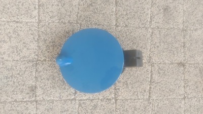 Крышка paliwa-opel corsa c 2001-2006 niebieska фото №1