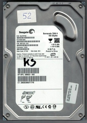 Dysk twardy Seagate ST3160812AS 160GB