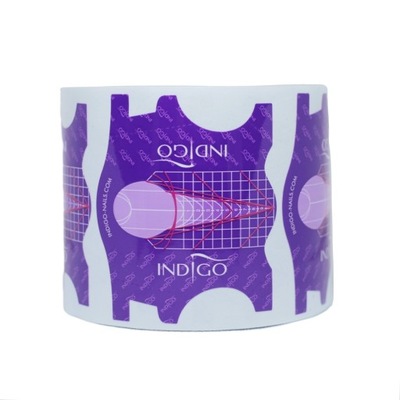 Indigo szablony formy nail form paznokci 500 szt.