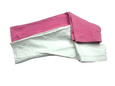 2-PAK legginsy getry różowe miętowe różowe 80/86