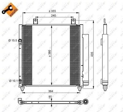 NRF 350221 SKRAPLACZ, KONDICIONAVIMAS 