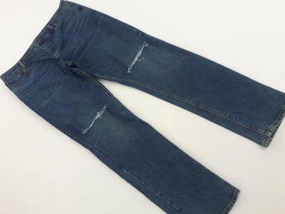 ASOS jeansowe SPODNIE z dziurami MODNE zwężane _ W38/L32
