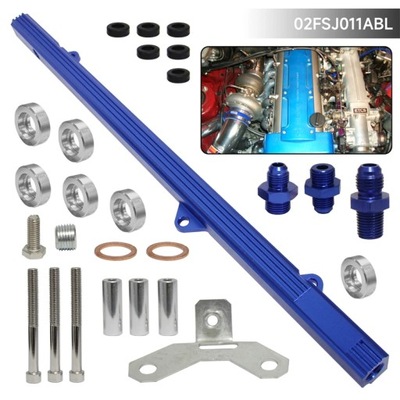 RACING FUEL RAIL KIT FIT PARA TOYOTA SUPRA ARISTO JZA80 2JZ 2JZ-GTE ~11872  