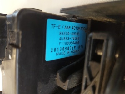 Моторчик жалюзі kia optima iii фото №1