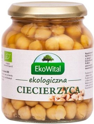 Ciecierzyca w zalewie BIO 350 g / 215 g (EKOWITAL)