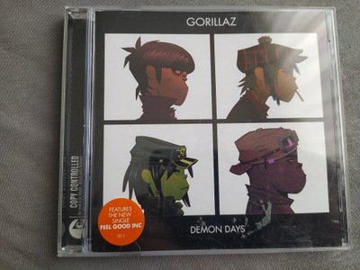 CD demon days singles Gorillaz