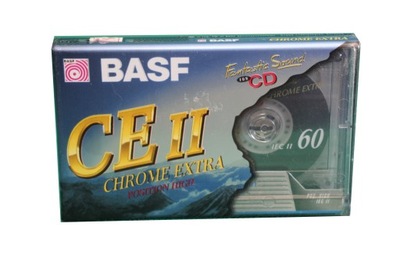 NOWA kaseta magnetofonowa BASF CE II Chrome Extra