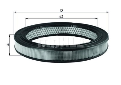 Bmw m10 air фильтр mahle lx210 oem 13721257764 фото №1