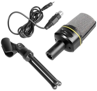 Mikrofon ze statywem Tracer Screamer karaoke skype
