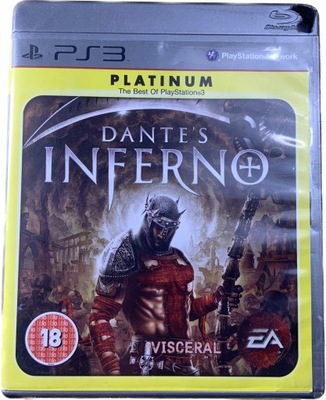 DANTE’S INFERNO DANTES płyta ideał- komplet PS3