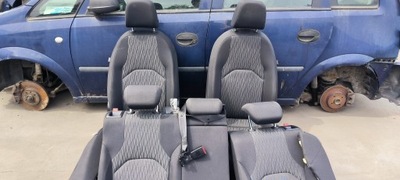 Сидіння комплект сидінь обшивки двері seat leon iii kombi фото №1