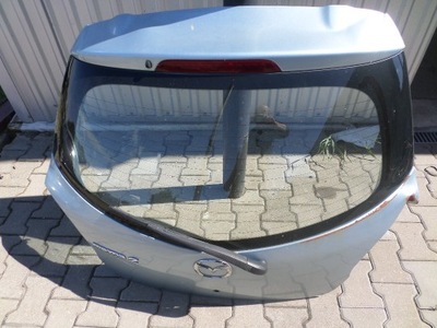 Mazda 2 07-14 скло кришки задній фото №1