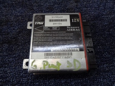 Датчик модуль подушек подушка безопасности 51795431 fiat grande punto фото №1
