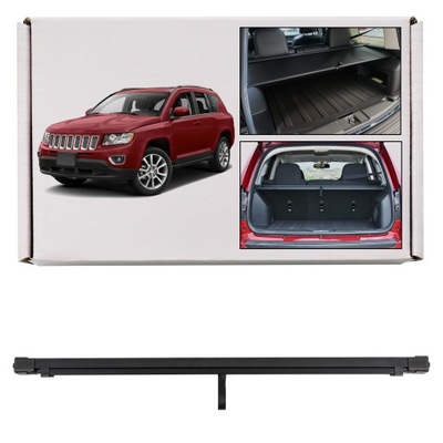 Шторка багажника czarna 82212687 jeep compass i mk49 2011-2017 po liftingu фото №1