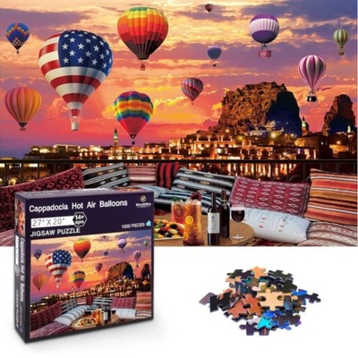 Puzzle 1000 elementów Air Balloons