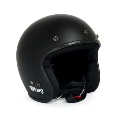 Kask motocyklowy otwarty Roeg JETT czarny mat L