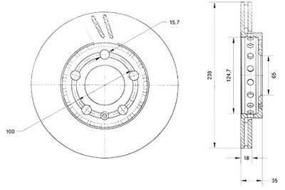 TOMEX BRAKES ДИСКИ ТОРМОЗНЫЕ ТОРМОЗНЫЕ 2 ШТУКИ. SKODA FABIA 99-14 ПЕРЕД