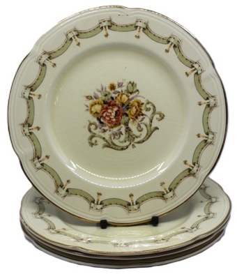 LOOK:) CROWN DEVON TALERZE OBIADOWE VINTAGE - 4 SZTUKI