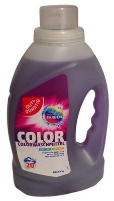 Gut&Gunstig Color Płyn do prania kolorów 1,1L 20 prań z DE