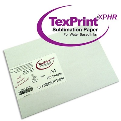 Papier do sublimacji TexPrint XP-HR (DT/Light) A3 110 sztuk