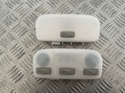 Renault megane 3 ліхтарі обшивки стелі освітлення кабіни комплект фото №1