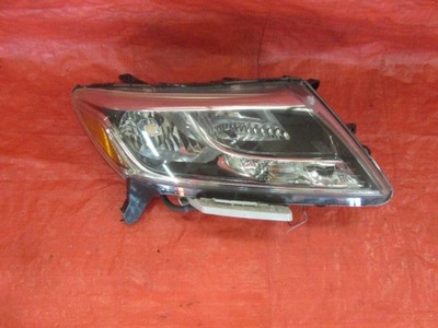 Nissan pathfinder iv r52 2017 лампа правая перед фото №1