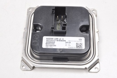 Nissan juke ii f16 модуль перетворювач лампи 260558992e фото №1