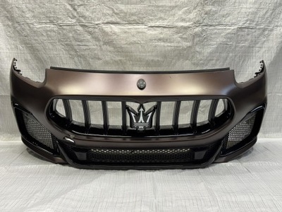 Бампер передний карбон карбон maserati grecale trofeo trofeo фото №1