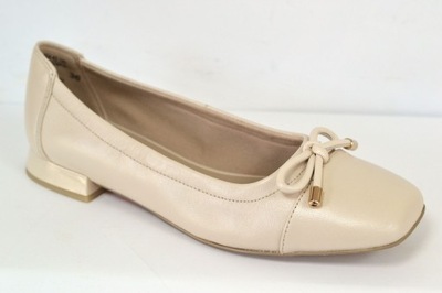 CAPRICE 22104-42 BALERINY CREAM PERLATO R.36