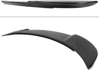 Спойлер спойлер srt8 hellcat стиль - чорний блиск dodge charger 2015-2022 фото №1