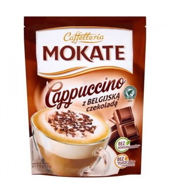 Mokate Cappuccino o smaku Czekoladowym 110g