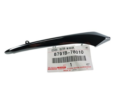 Lexus rx nx хром молдинг дзеркало сторона права 8791b-78010 оригінал фото №1