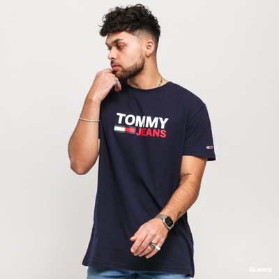 TOMMY HILFIGER L T-SHIRT KOSZULKA MEGA HIT