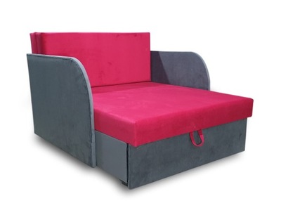 Rozkładany fotel dla dziecka, łóżko dziecięce sofa