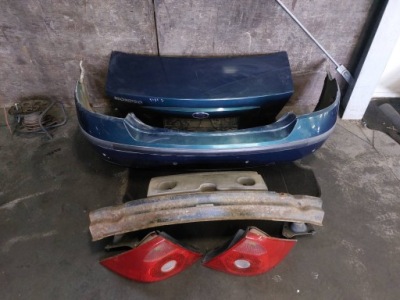 Kompletny задняя ford mondeo mk3 крышка багажника бампер лампы задняя фото №1