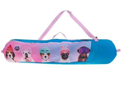 Pokrowiec na deskę snowboardową dla dzieci Snowsport Snowboard Bag Dogs 118