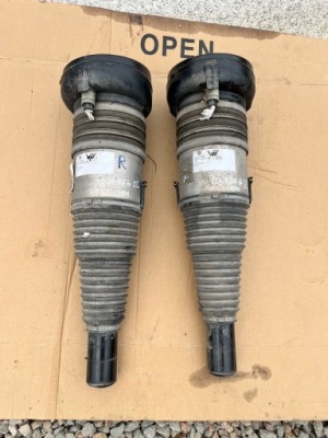 Vw touareg iii q7 4m амортизатор перед фото №1