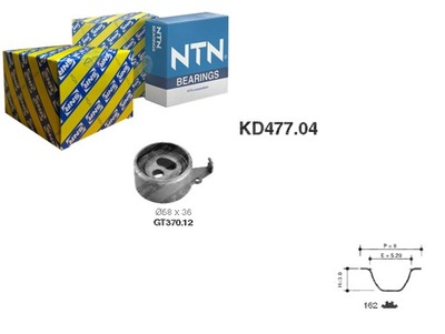 КОМПЛЕКТ РЕМЕНЯ ГРМ SNR 12810780 VKMA96010