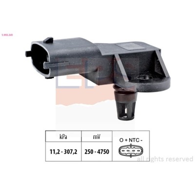 SENSOR DE PRESIÓN AIRE ADAPTACJA WYSOKOSCIOWA EPS 1.993.341  