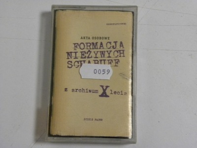 EX Formacja Nieżywych Schabuff Z Archiwum X - Lecia 3KAS 059