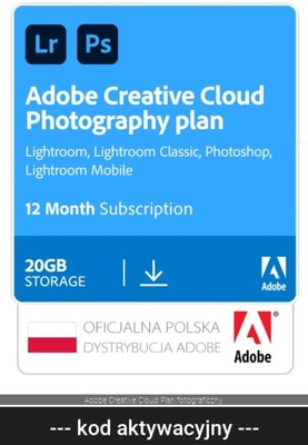 Adobe Creative Cloud Plan fotograficzny