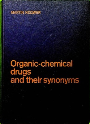 Organic chemical drugs and their synonyms